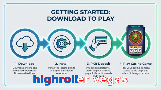Game list for Highroller Vegas gamedownload section